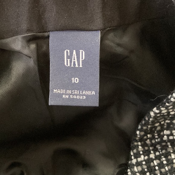 GAP Wool A-Line Skirt Size 10 - Picture 3 of 4